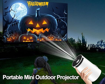 Vidéoprojecteur intelligent 4K compact avec Wi-Fi 6 et Bluetooth 5.0