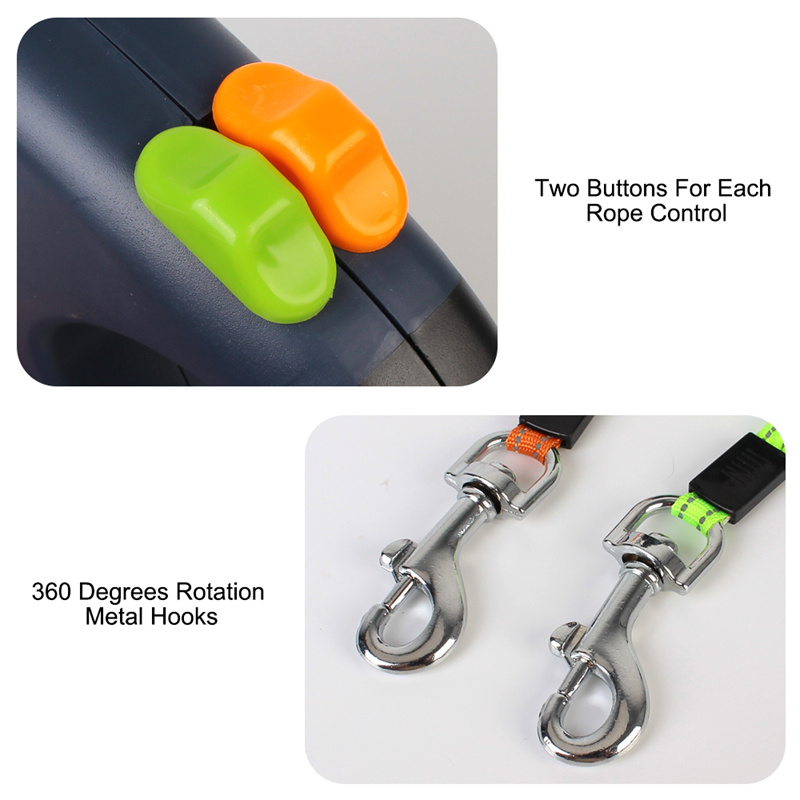 360° Dual Dog Leash